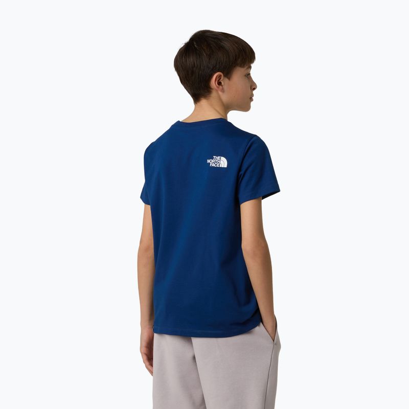 Children's T-shirt The North Face Easy Tee estate blue 3