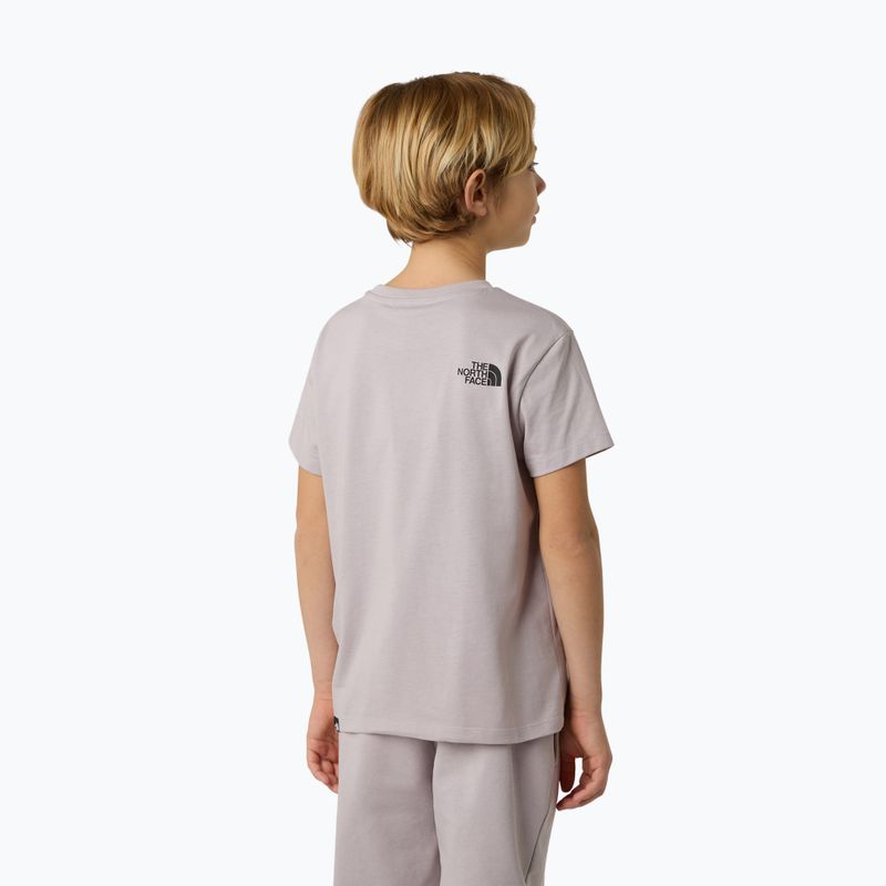 Children's T-shirt The North Face Teen Simple Dome Tee moonstone grey 3