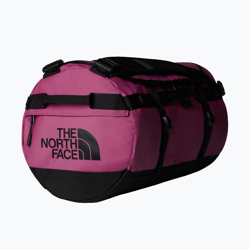 The North Face Base Camp Duffel S 50 l cyber berry/tnf black travel bag