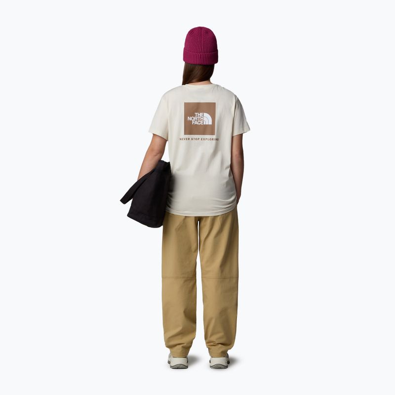 Women's T-shirt The North Face Box Nse Relaxed Tee white dune/latt 2