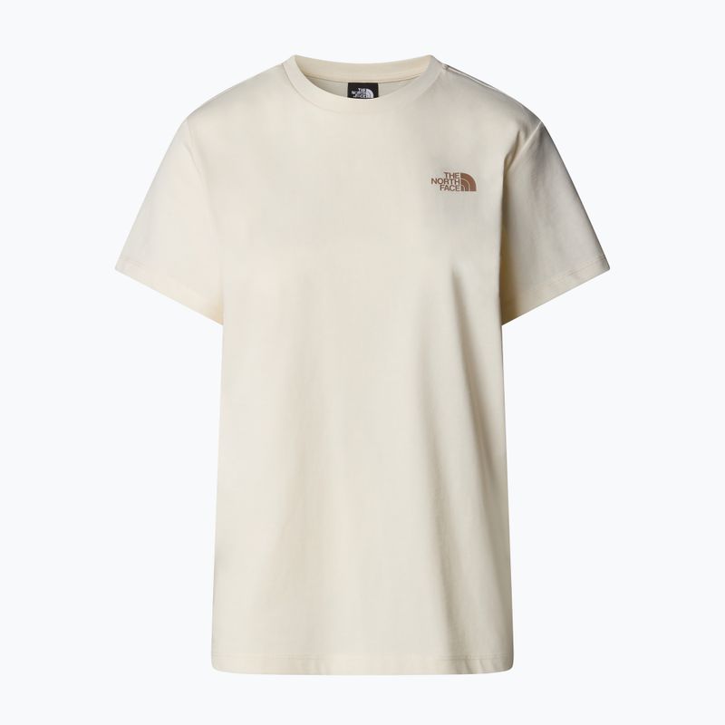 Women's T-shirt The North Face Box Nse Relaxed Tee white dune/latt 4