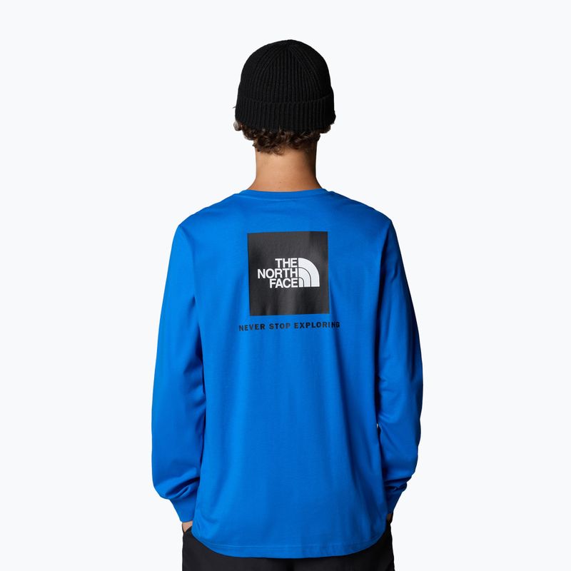 Men's longsleeve The North Face Box Nse Tee heroblue/tnfblk 3