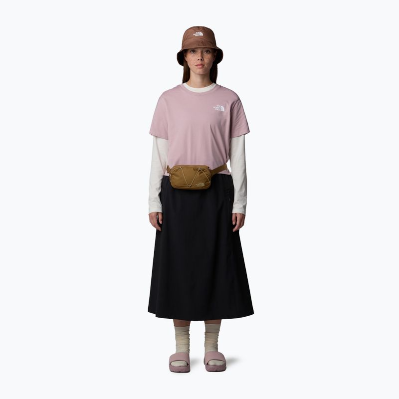 Women's T-shirt The North Face Simple Dome Cropped Slim Tee metal pink 2