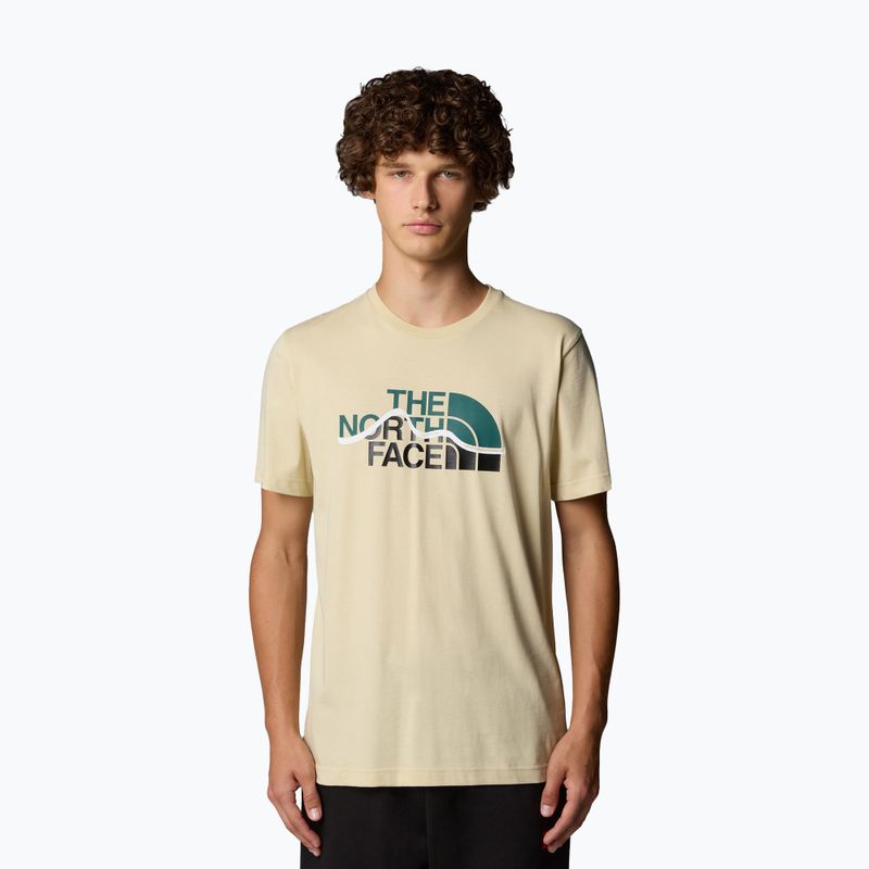 Men's T-shirt The North Face Mountain Line Tee gravel