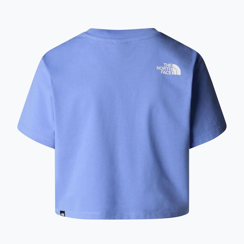 Women's T-shirt The North Face Simple Dome Cropped Slim Tee virtual blue 5
