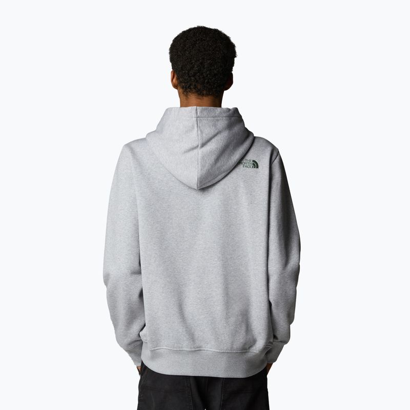 Men's sweatshirt The North Face Drew Peak Pullover Hoodie tnf light grey 3