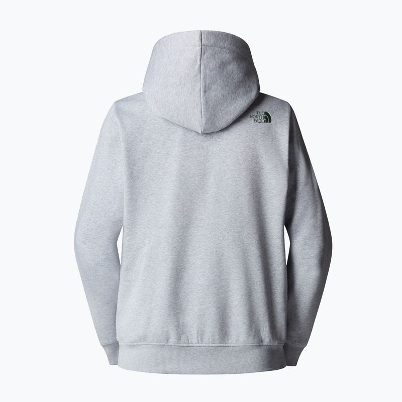 Men's sweatshirt The North Face Drew Peak Pullover Hoodie tnf light grey 5