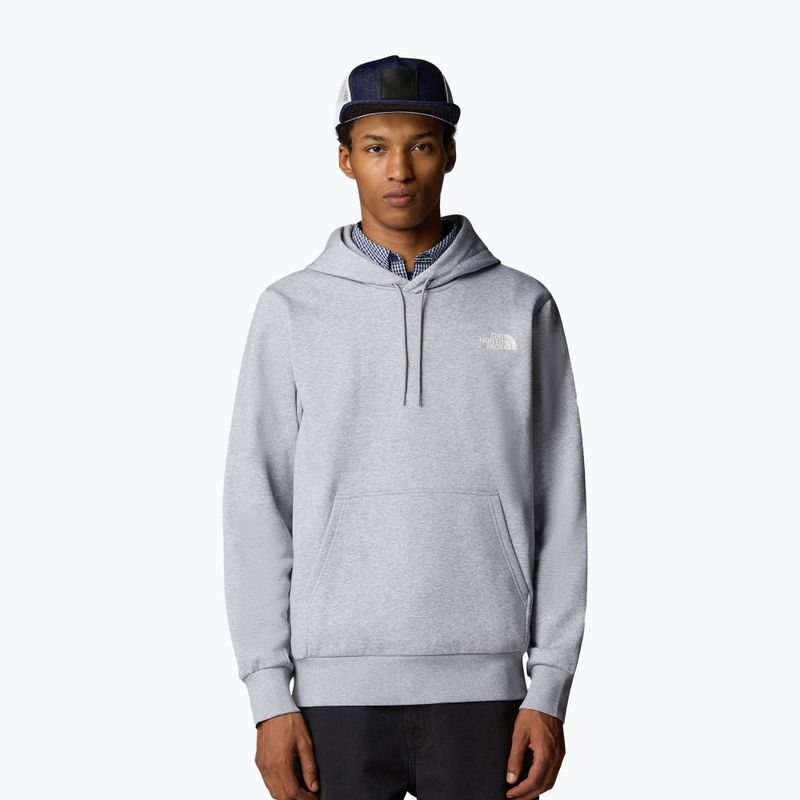 Men's sweatshirt The North Face Simple Dome Hoodie tnf medium grey heather