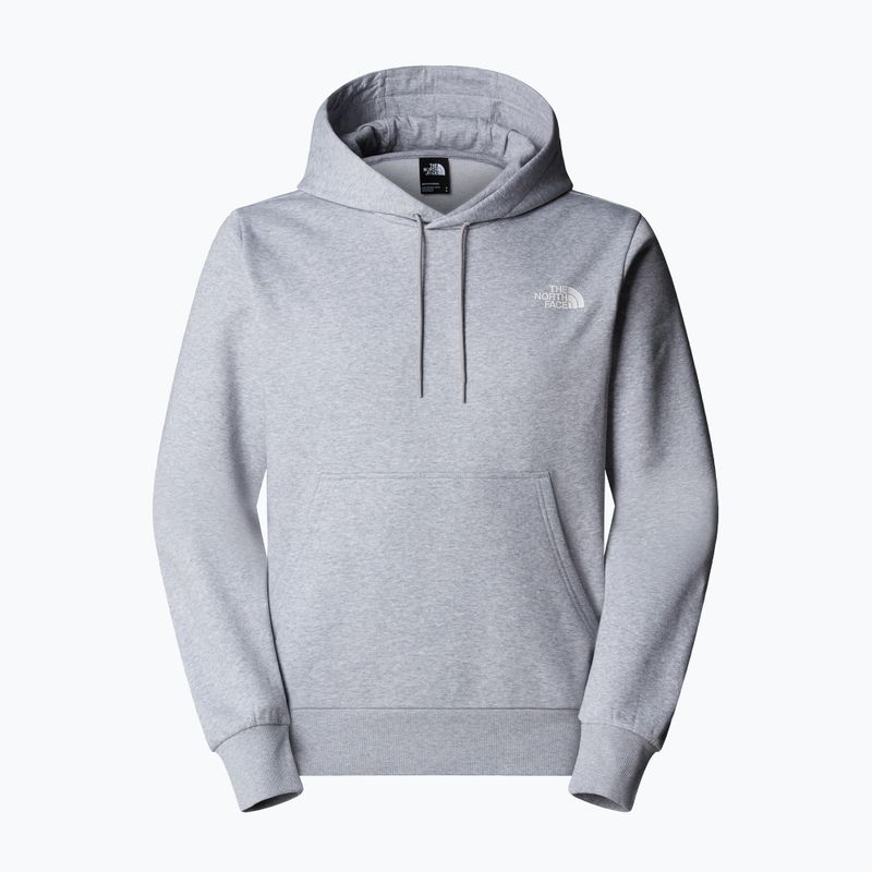 Men's sweatshirt The North Face Simple Dome Hoodie tnf medium grey heather 4