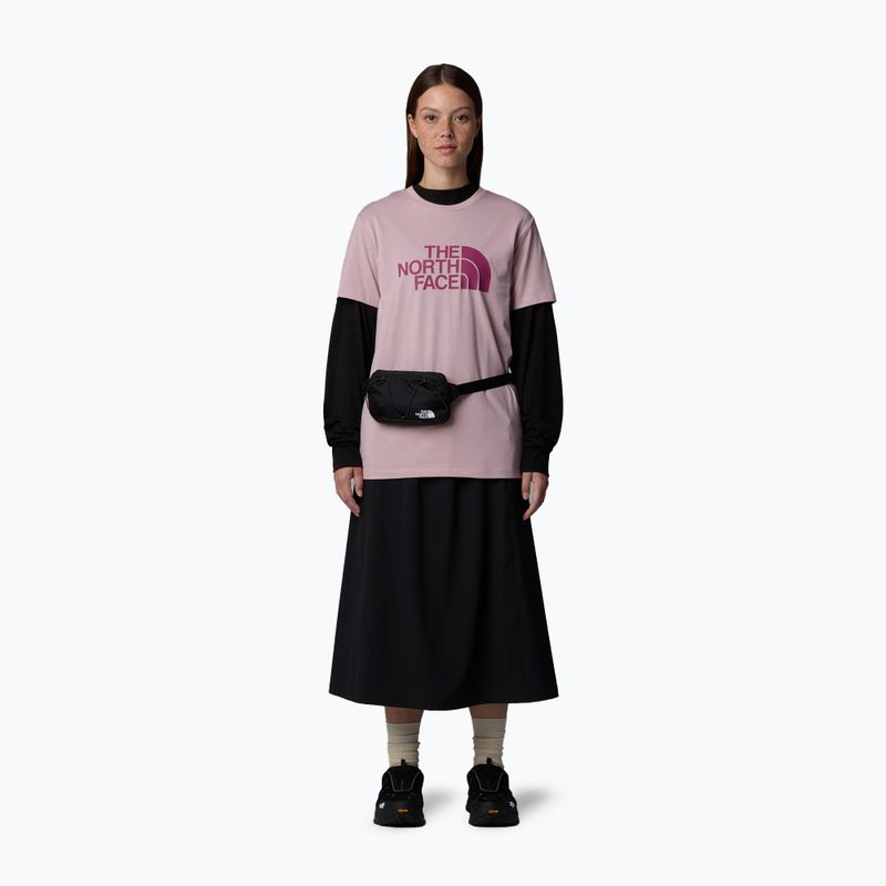 The North Face women's Relaxed Easy Tee metal pink/cyber berry T-shirt 2