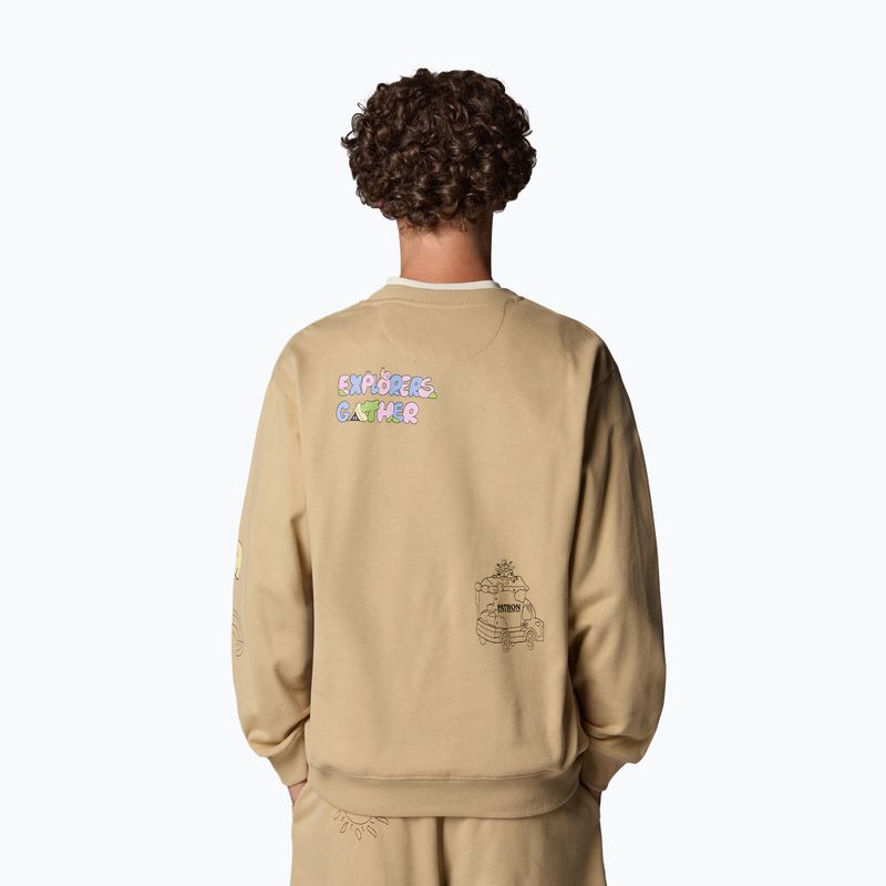 The North Face Mountain Cleanup Over khaki stone sweatshirt 3