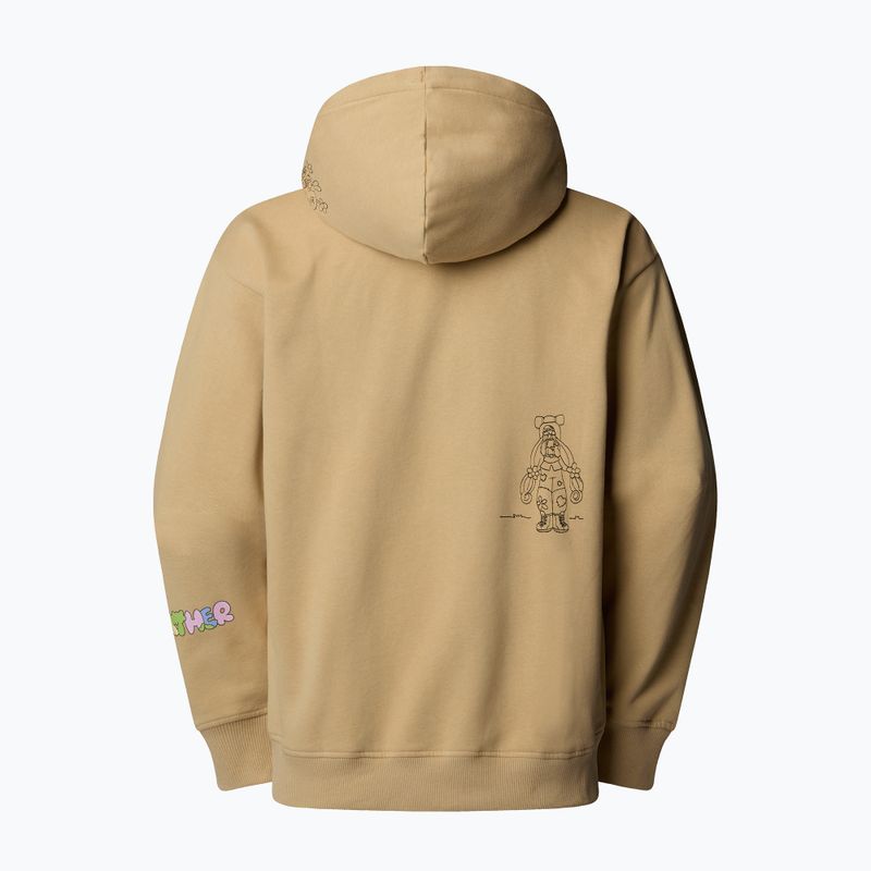 The North Face Mountain Cleanup Over Hoodie khaki stone 5