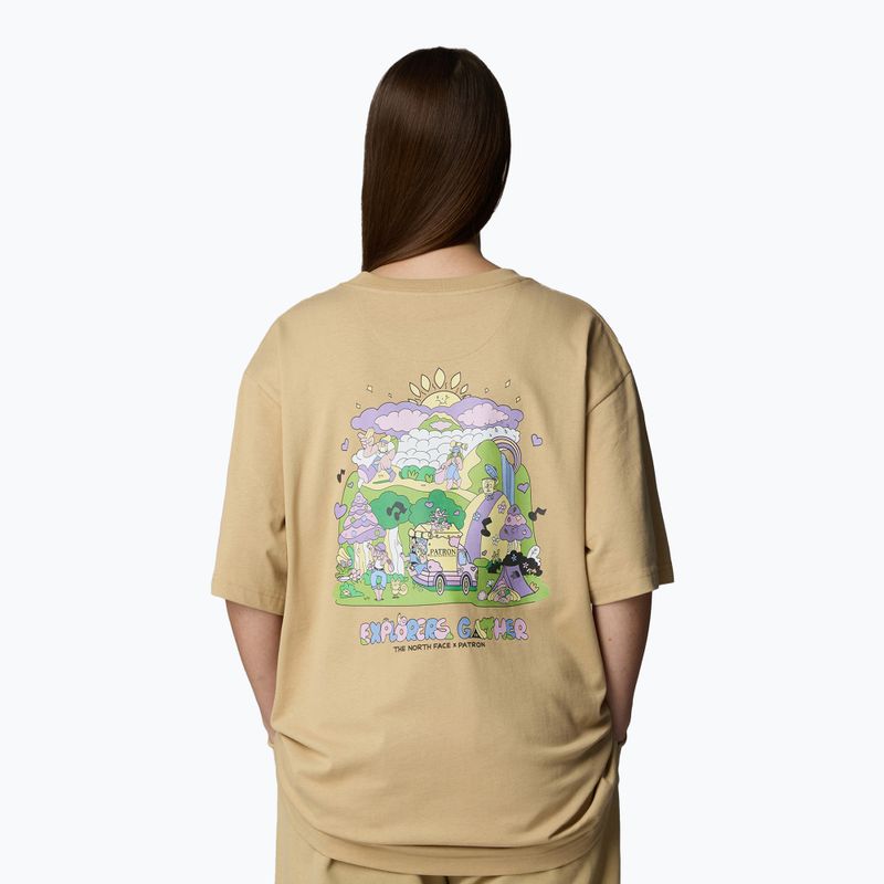 Men's The North Face Reflective Box Nse Tee khaki stone 3
