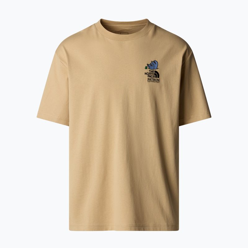 Men's The North Face Reflective Box Nse Tee khaki stone 4