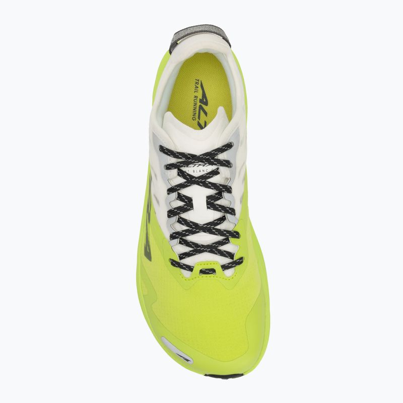 Men's running shoes Altra Mont Blanc Carbon white/lime 5