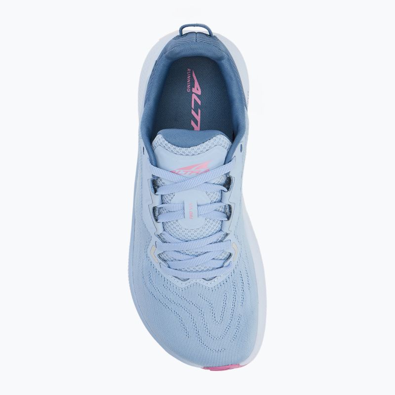 Women's running shoes Altra FWD VIA light blue 5