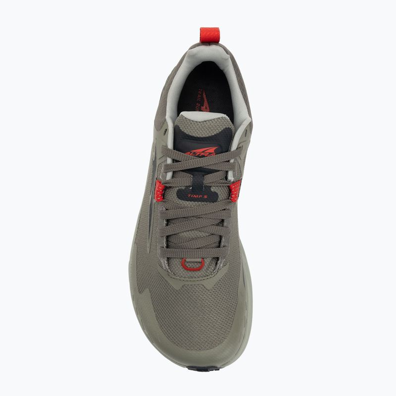 Men's Altra Timp 5 GTX dusty olive running shoe 5
