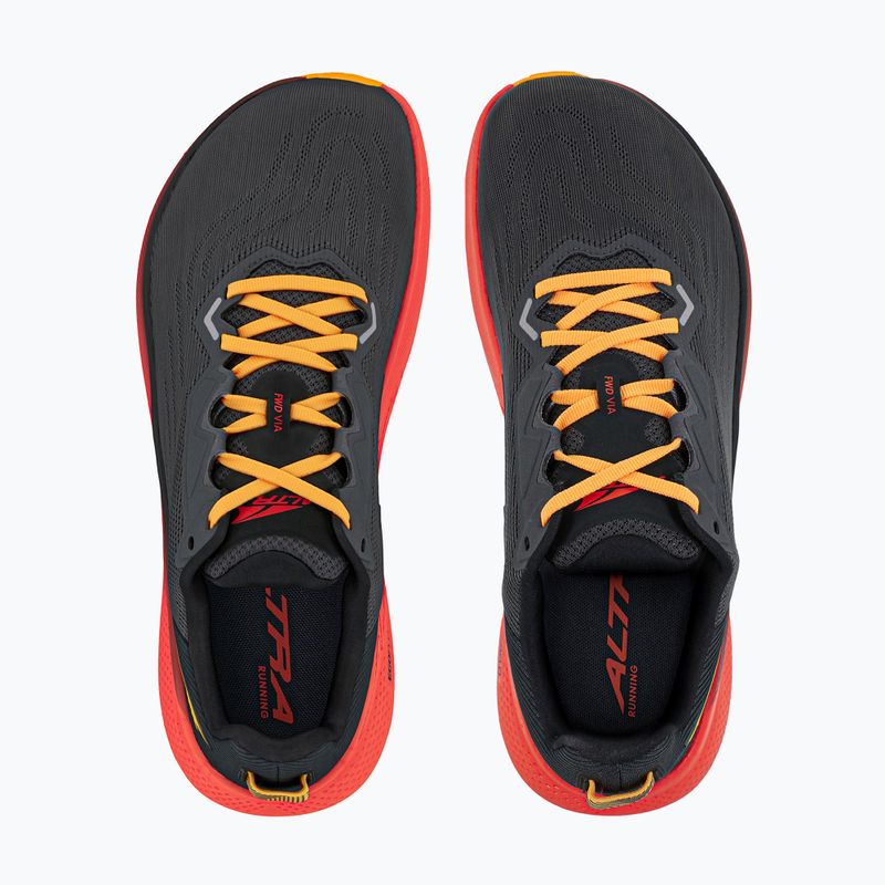 Men's running shoes Altra FWD VIA black/orange 10