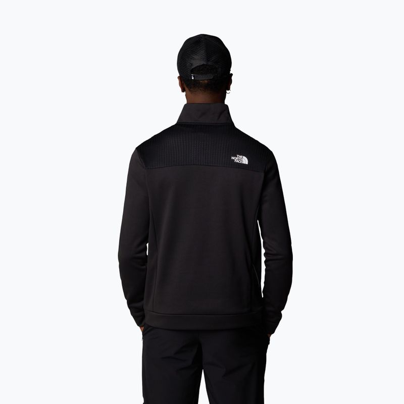 Men's The North Face Mountain Athletics Fleece 1/4 Zip sweatshirt tnf black 3