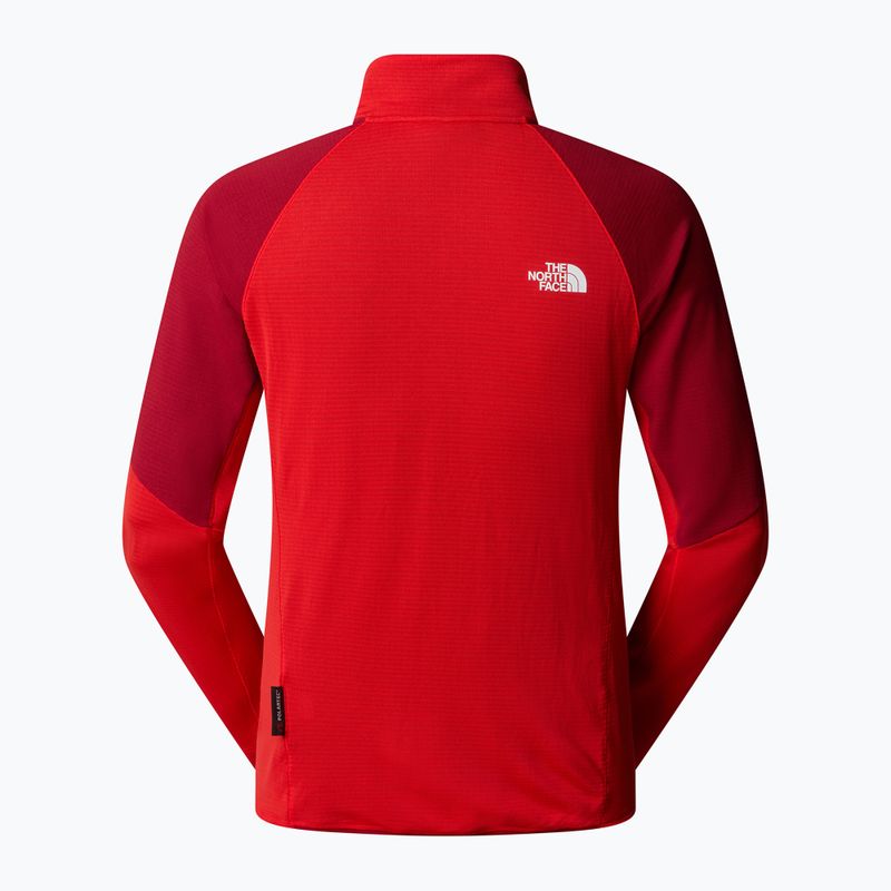 Men's wind jacket The North Face Bolt Polartec high risk red/garnet red 2