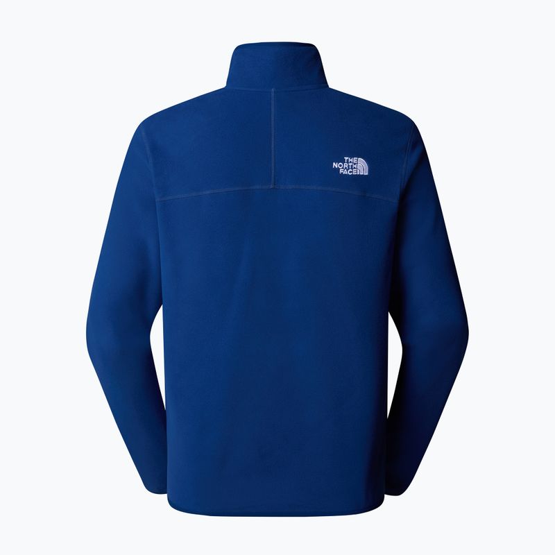 Men's sweatshirt The North Face 100 Glacier 1/4 Zip estate blue 5