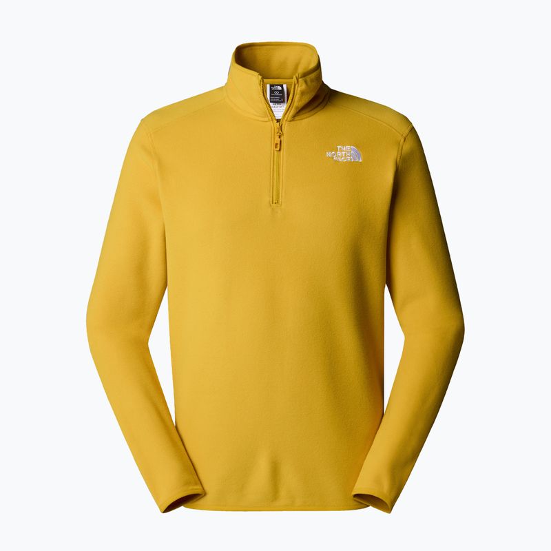 Men's sweatshirt The North Face 100 Glacier 1/4 Zip turmeric 4