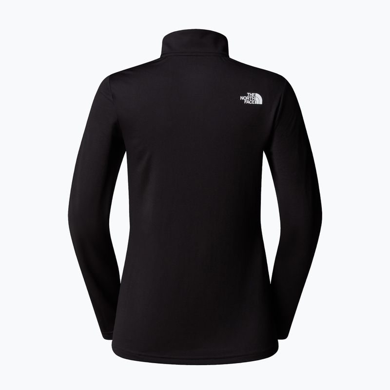 Women's T-shirt The North Face Flex 1/4 Zip Slim black 5