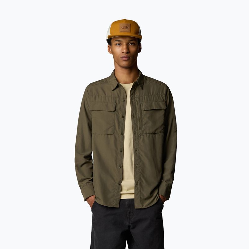 Men's shirt The North Face Sequoia new taupe green 4