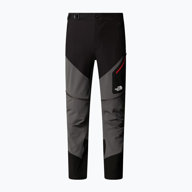 Men's trekking trousers The North Face Stolemberg Convertible Slim Tapered anthracite grey/tnf black 4