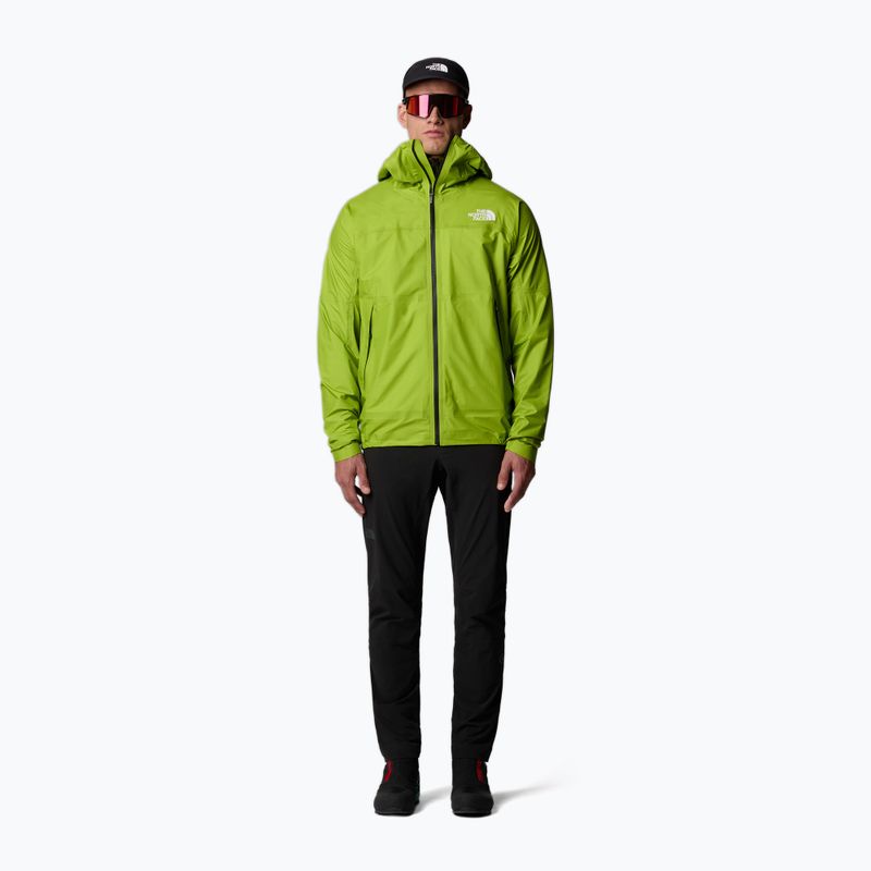 Men's rain jacket The North Face Summit Papsura FutureLight meadow grass 2