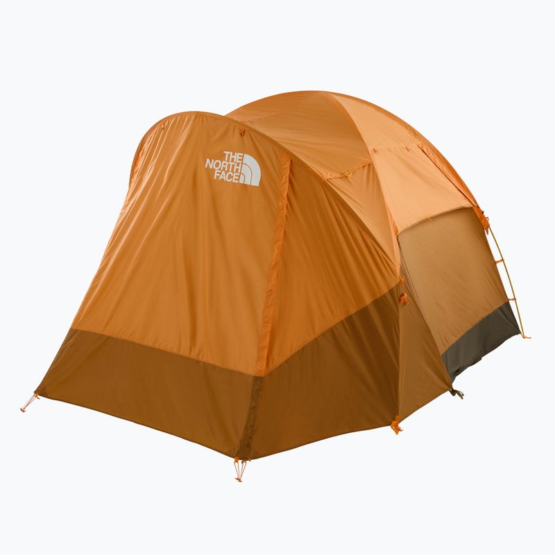 4-person camping tent The North Face Wawona 4P light exuberance orange/ timber tan/ new taupe green 3