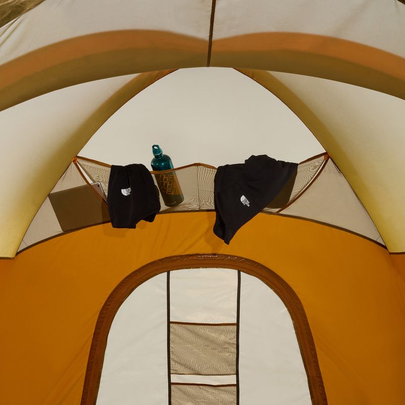 4-person camping tent The North Face Wawona 4P light exuberance orange/ timber tan/ new taupe green 12