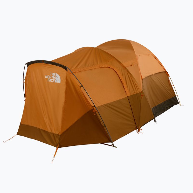6-person camping tent The North Face Wawona 6P light exuberance orange/ timber tan/ new taupe green 3