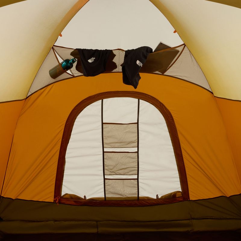 6-person camping tent The North Face Wawona 6P light exuberance orange/ timber tan/ new taupe green 13