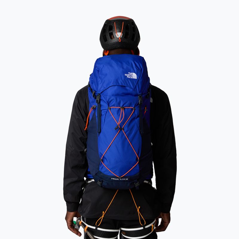 The North Face Trail Lite 36 l hiking backpack monument tnf blue/summit navy 7