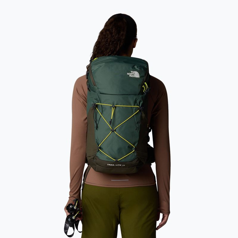 Women's hiking backpack The North Face Trail Lite 25 l duck green/new taupe green 7