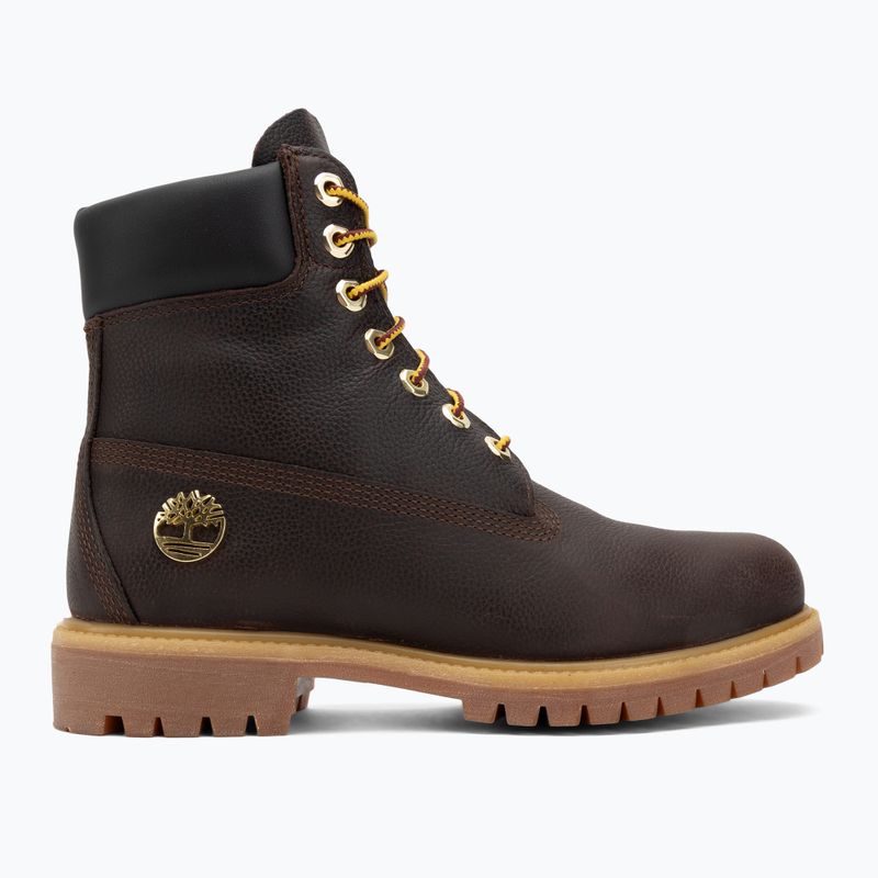 Men's shoes Timberland Premium 6 Inch Lace Up Waterproof dark brown/full grain/black 2