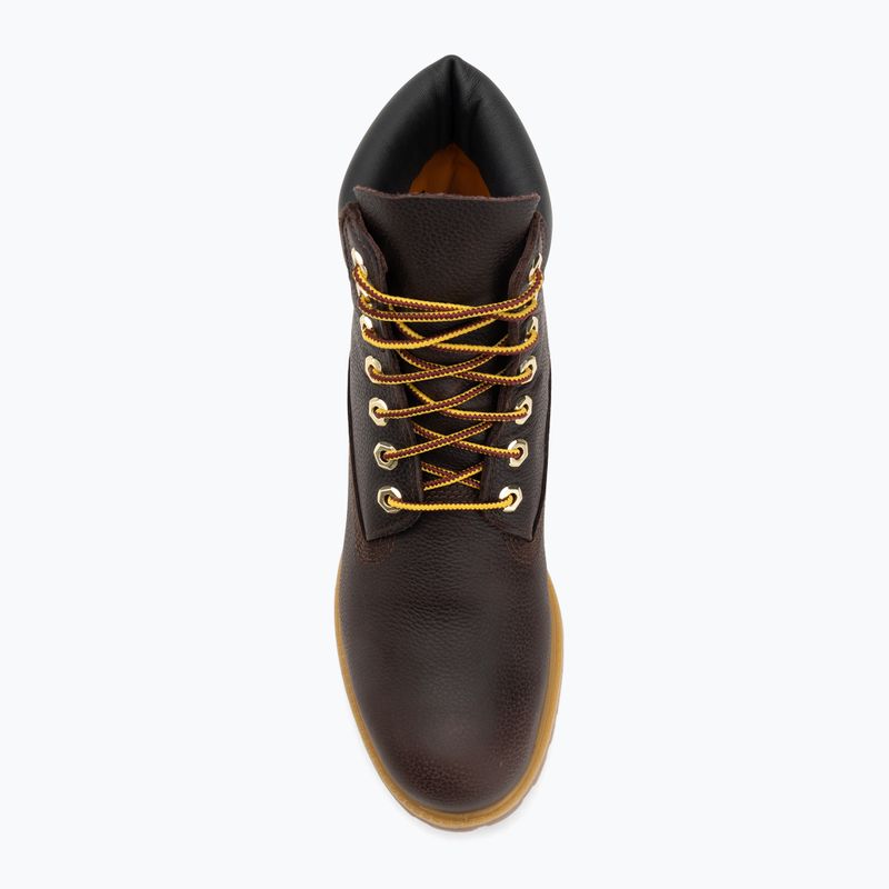 Men's shoes Timberland Premium 6 Inch Lace Up Waterproof dark brown/full grain/black 5