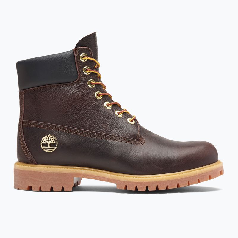 Men's shoes Timberland Premium 6 Inch Lace Up Waterproof dark brown/full grain/black 8