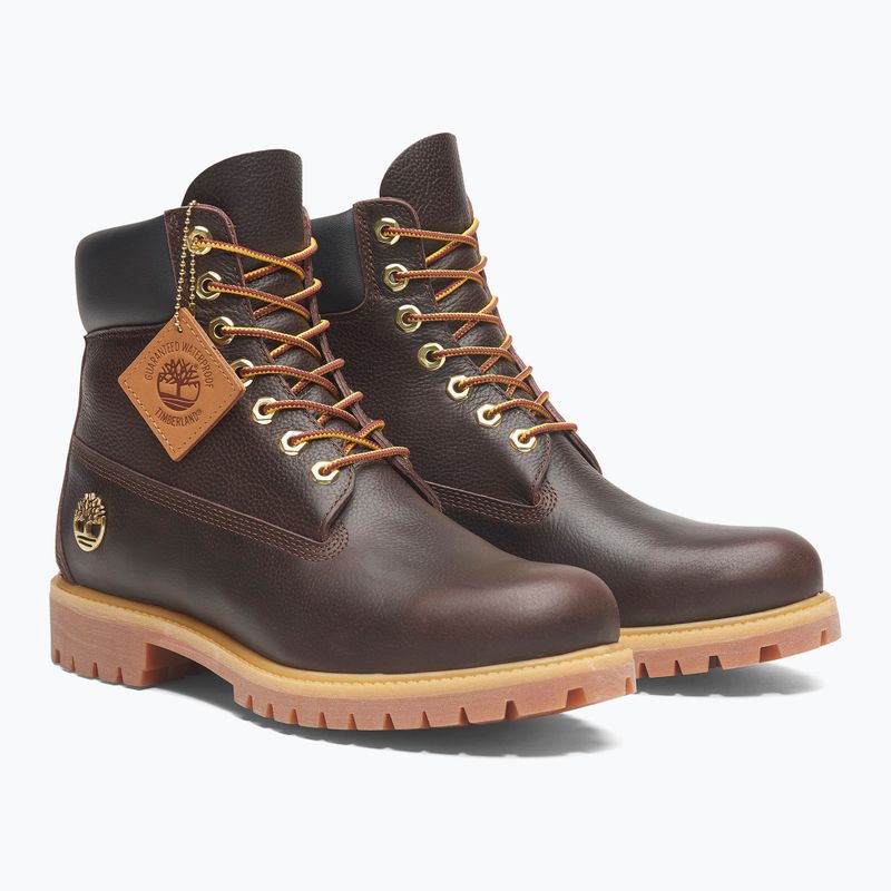 Men's shoes Timberland Premium 6 Inch Lace Up Waterproof dark brown/full grain/black 11