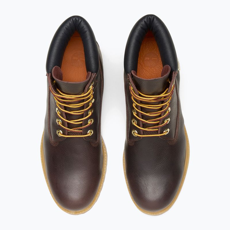 Men's shoes Timberland Premium 6 Inch Lace Up Waterproof dark brown/full grain/black 14