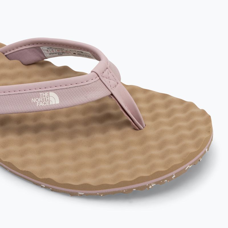 Women's flip-flops The North Face Base Camp Mini II sahara/metal pink 7
