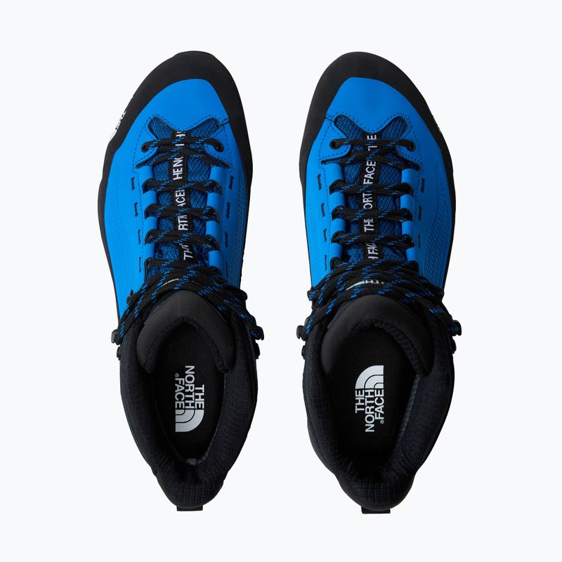 Men's approach shoes The North Face Verto Alpine Mid Gore-Tex hero blue/black 11