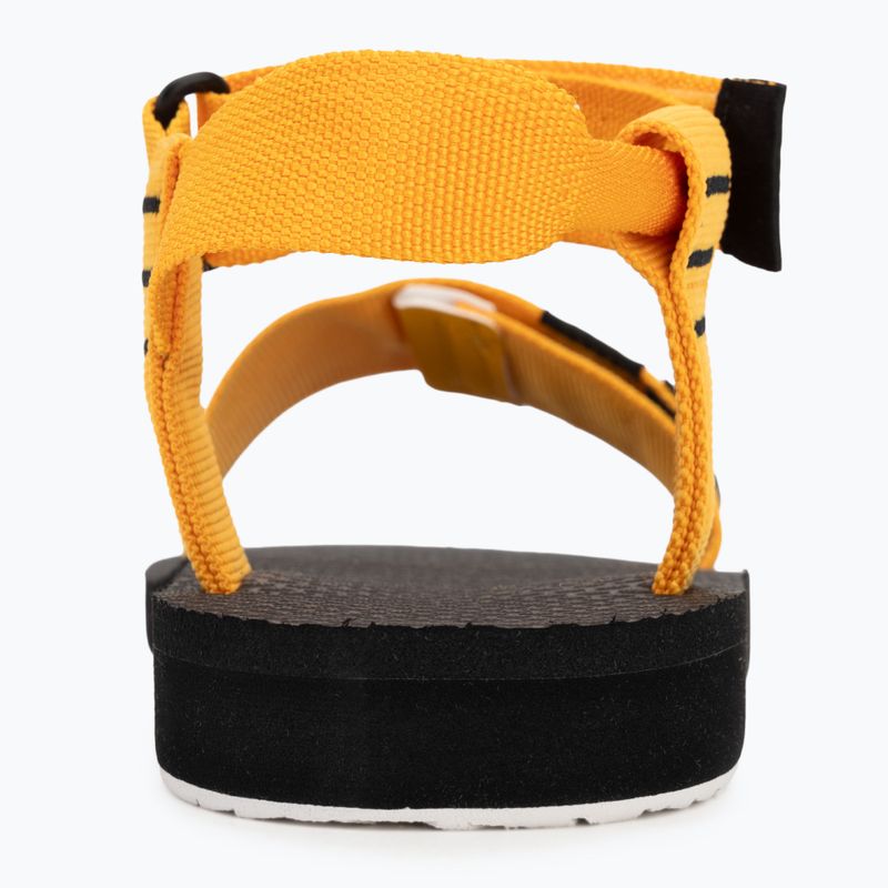 The North Face Skeena II summit gold/tnf black men's sandals 6