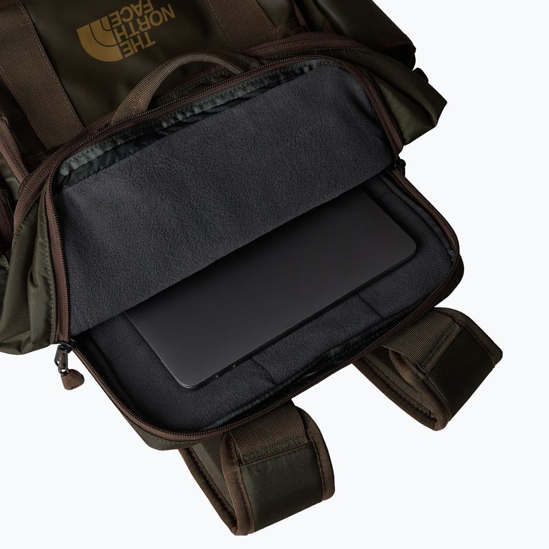 The North Face Base Camp Daypack new taupe green/smokey brown/utility brown urban backpack 8