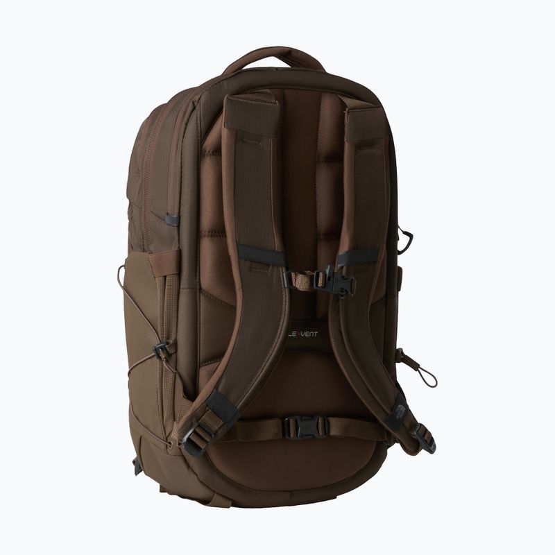 Women's urban backpack The North Face Borealis Luxe 27 l smokey brown/gold metallic 2