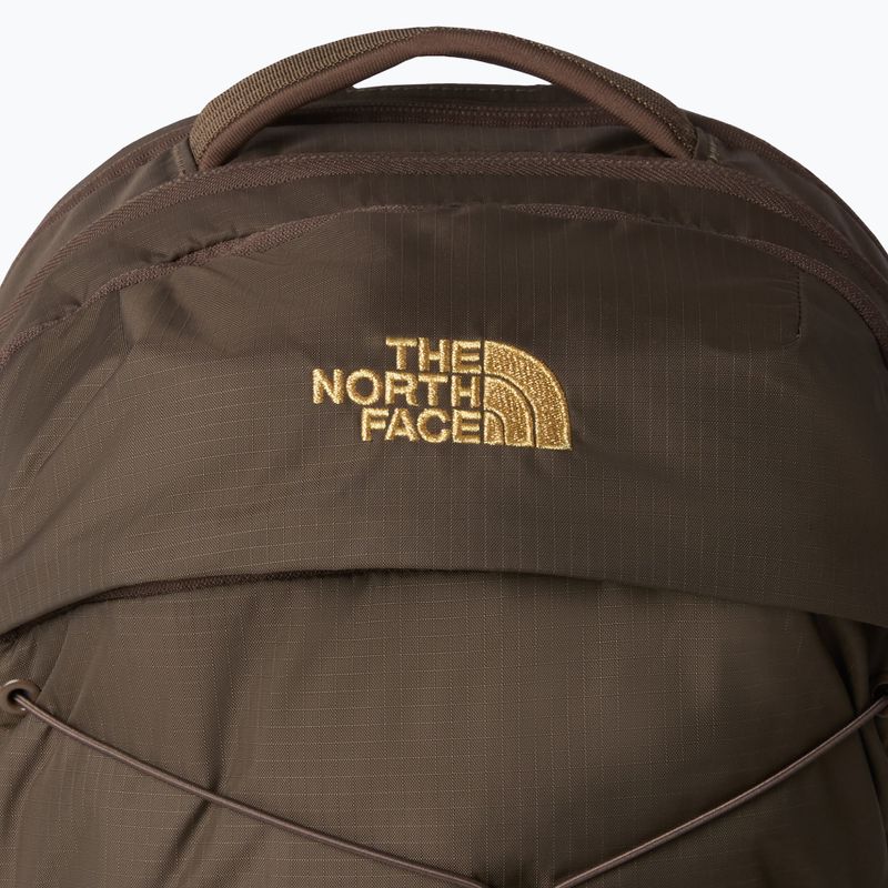 Women's urban backpack The North Face Borealis Luxe 27 l smokey brown/gold metallic 3