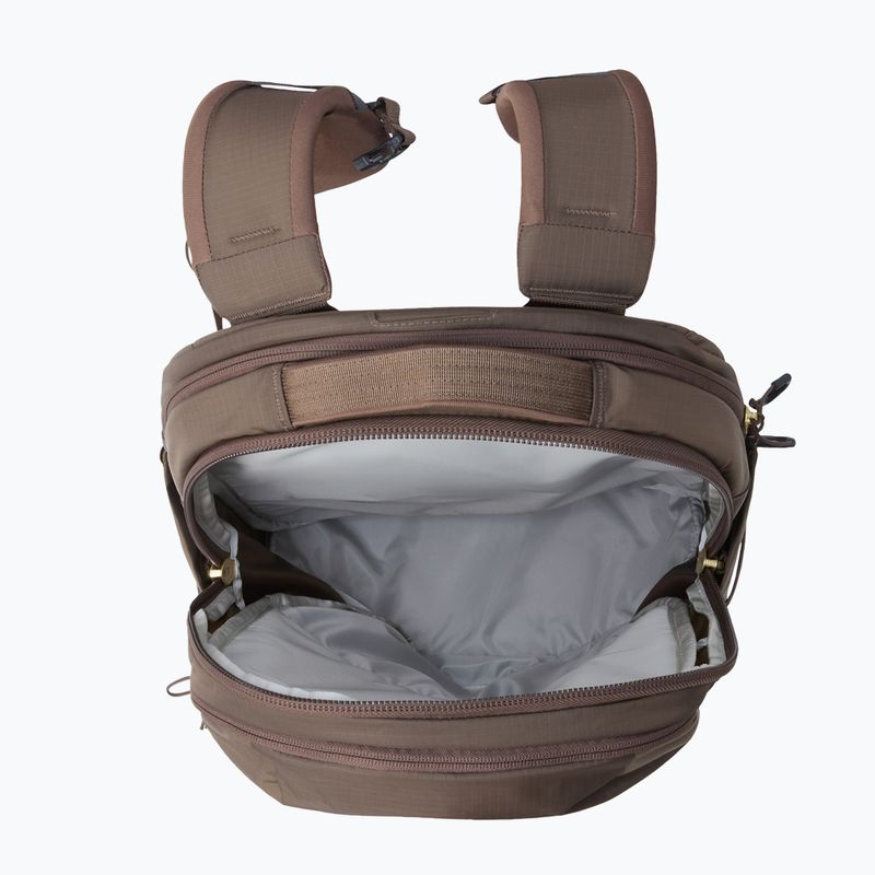 Women's urban backpack The North Face Borealis Luxe 27 l smokey brown/gold metallic 4