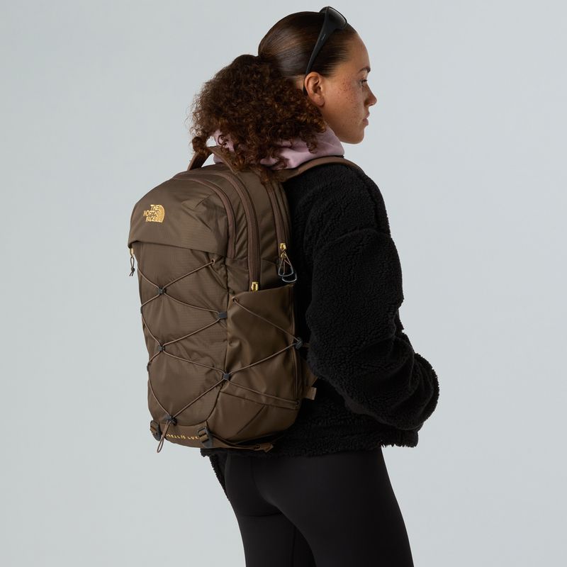Women's urban backpack The North Face Borealis Luxe 27 l smokey brown/gold metallic 7