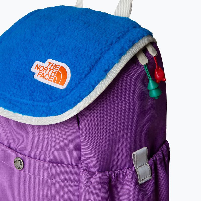 The North Face Mini Explorer 10 l grape/hero blue children's urban backpack 4